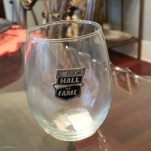 Nascar Hall Of Fame Stemless Wine Glass NEW W/TAGS